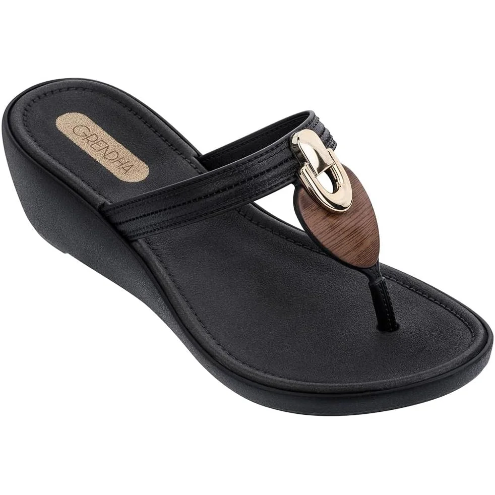 Grendha Pitanga Plat negro