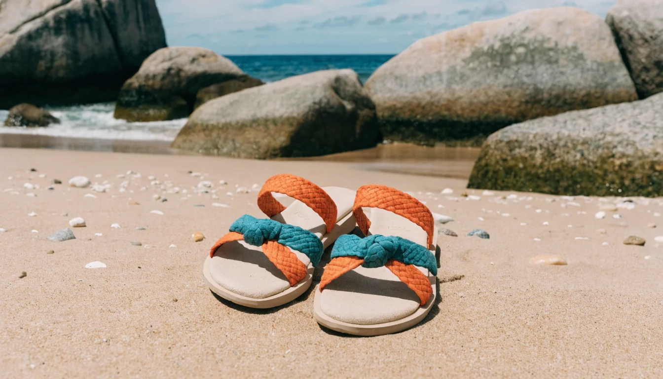 Sandalias Grendha en estilo brasileño, playa y día a día